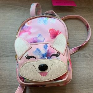 Betsey Johnson Small Backpack Purse
